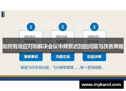 如何有效应对和解决会议中频繁迟到的问题与改善策略